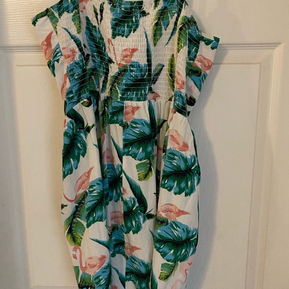 Tropical summer flamingo sundress - Picture 4 of 4